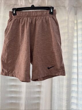 Nike Heathered Mauve Athletic Shorts